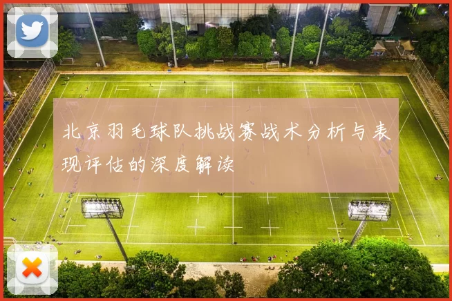 北京羽毛球队挑战赛战术分析与表现评估的深度解读